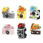 Creative Camera & Flowers Building Blocks DIY Kit