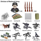 Military Building Block Character – World War II Soldier Mini Doll