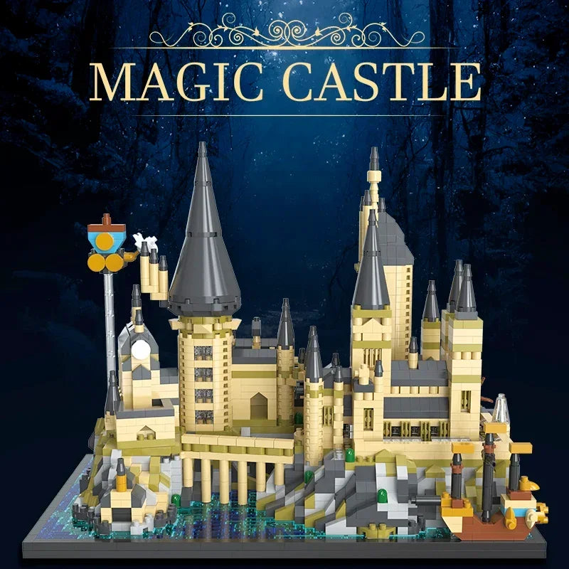 Magic Castle Model Building Blocks Set