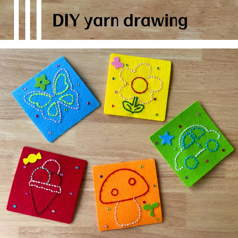 DIY Embroidery Kit for Kids