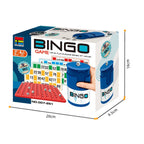 Match Number Color Line Bingo Board Game