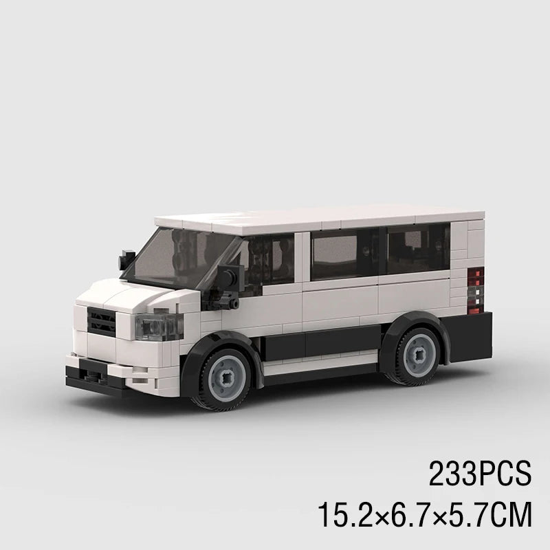 Bus City UK Building Blocks Set