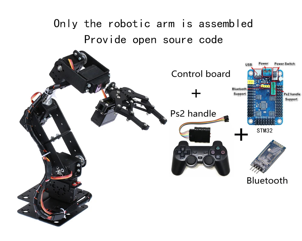 6-DOF Robotic Arm DIY Kit