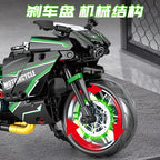 Racing MotorBike Building Blocks