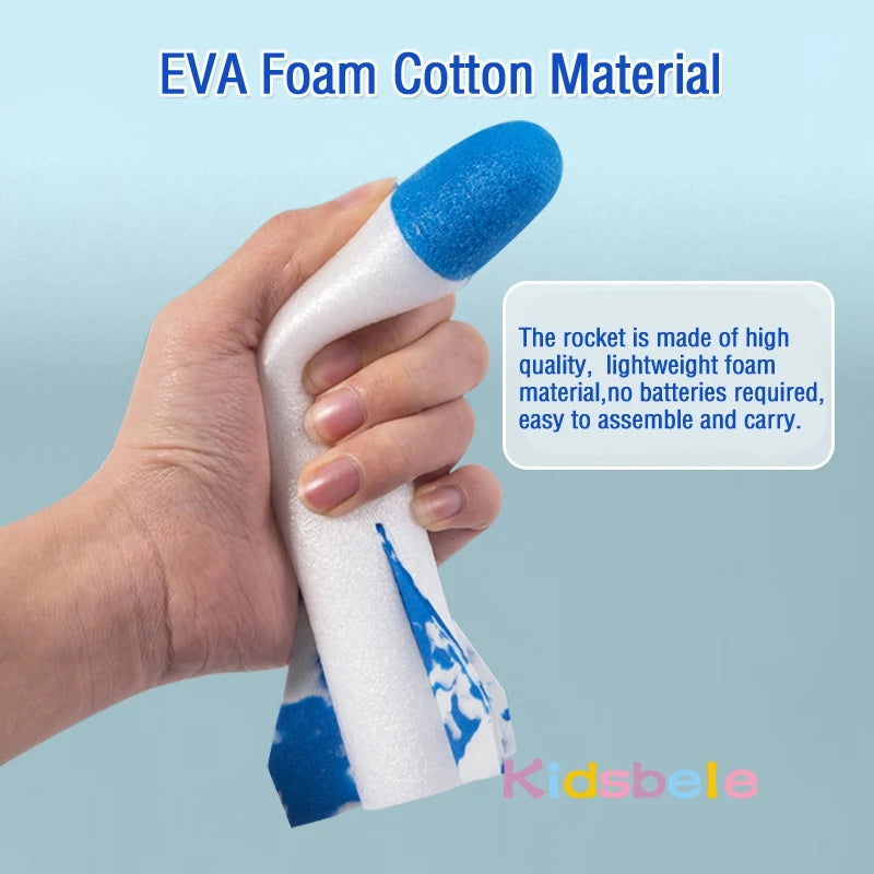 Kid Air Rocket Foot Pump Launcher – Outdoor Sports & Fun Toy