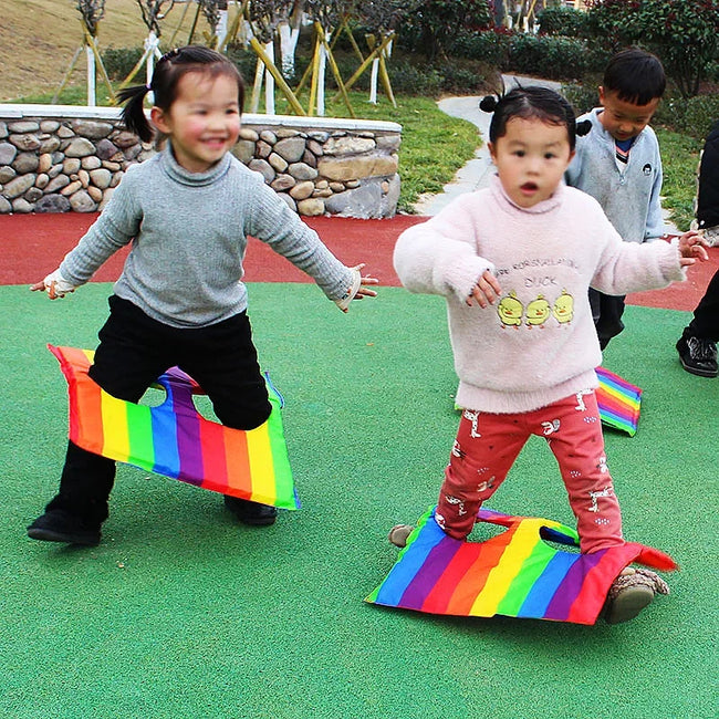 Kindergarten Springboard Outdoor Multiplayer Sports Prop – Jumping Foam Pad Game Board Main Image