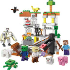 Small Village Jungle Treehouse & Cave Building Blocks Set