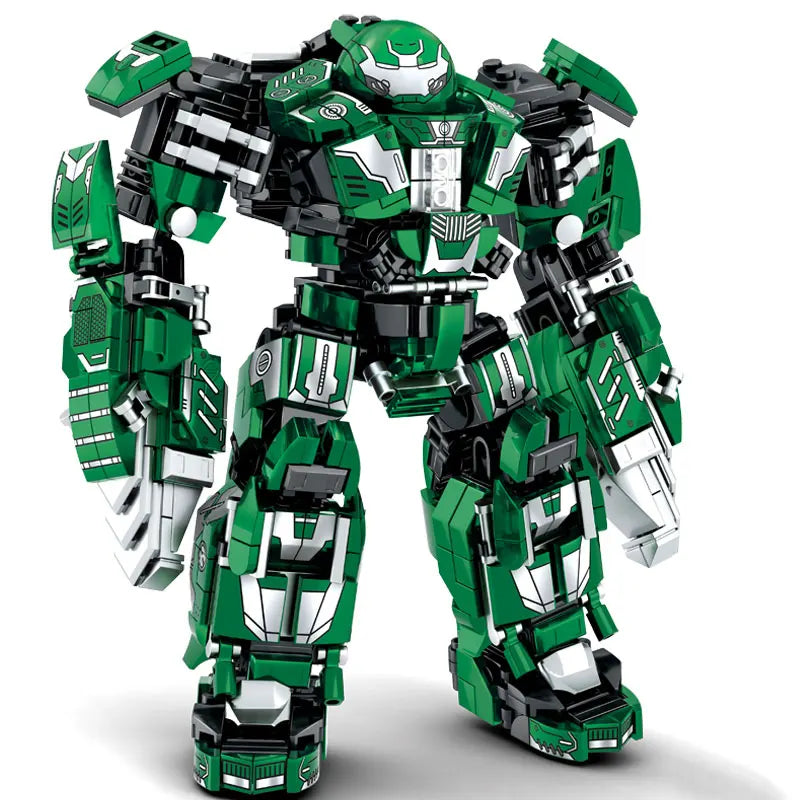 Superheroes Building Blocks Robot Model Set