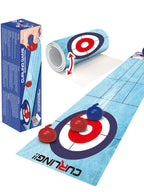 Interactive Bowling & Curling Mat Game – Fun Football-Inspired Family Toy