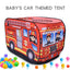 Children’s Fire Truck Car Tent House – Indoor & Outdoor Playhouse