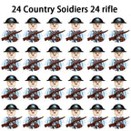 Military Building Block Character – World War II Soldier Mini Doll