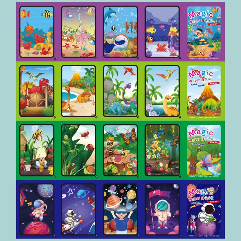Children’s Magic Water Drawing Book