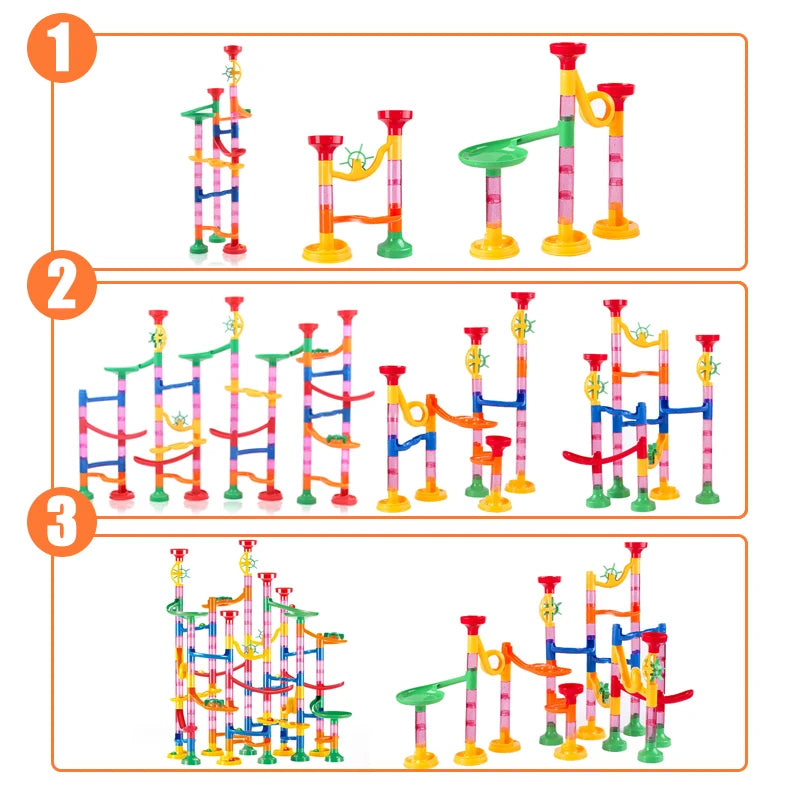 Marble Run Building Blocks Set