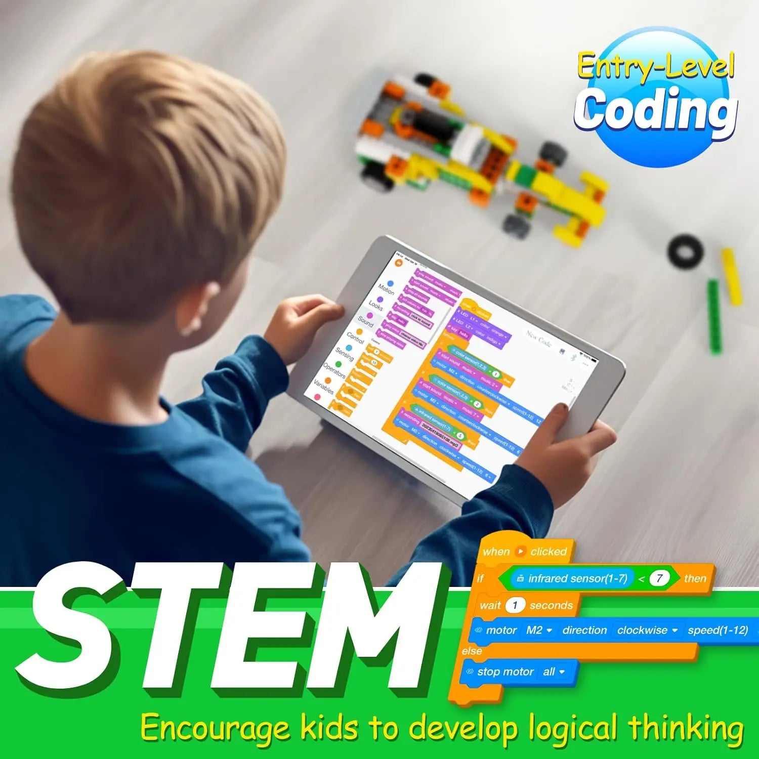 Apitor Q 20-in-1 Robot Building Kit