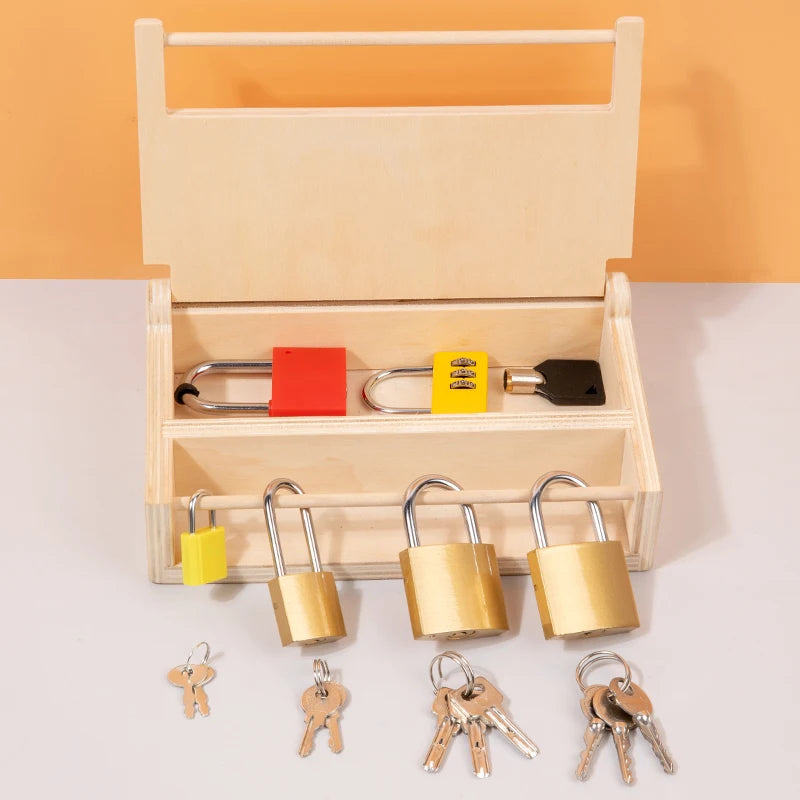 Montessori Lock & Key Learning Toy