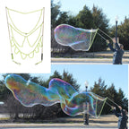 Style Bubble Rope Stainless Steel Giant Bubble Maker Wand