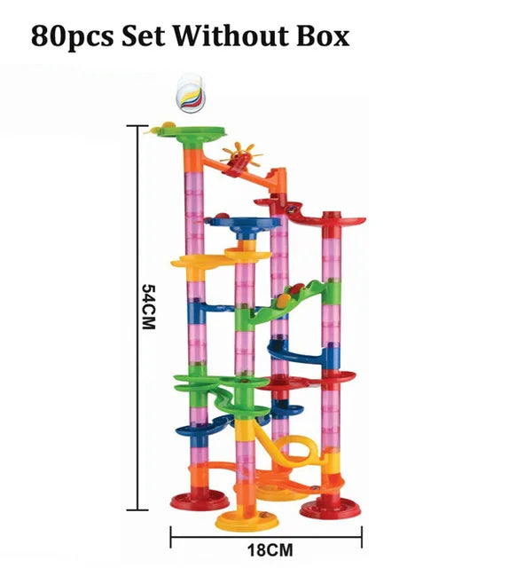 Marble Run Building Blocks Set