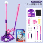 3-in-1 TEE Baseball Set – Outdoor Sports & Baseball Training Toy