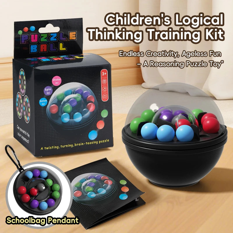 Rotating Puzzle Ball Brain Teaser Toy