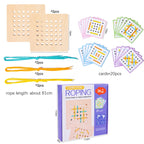 Kids Montessorri Threading Logical Thinking Game