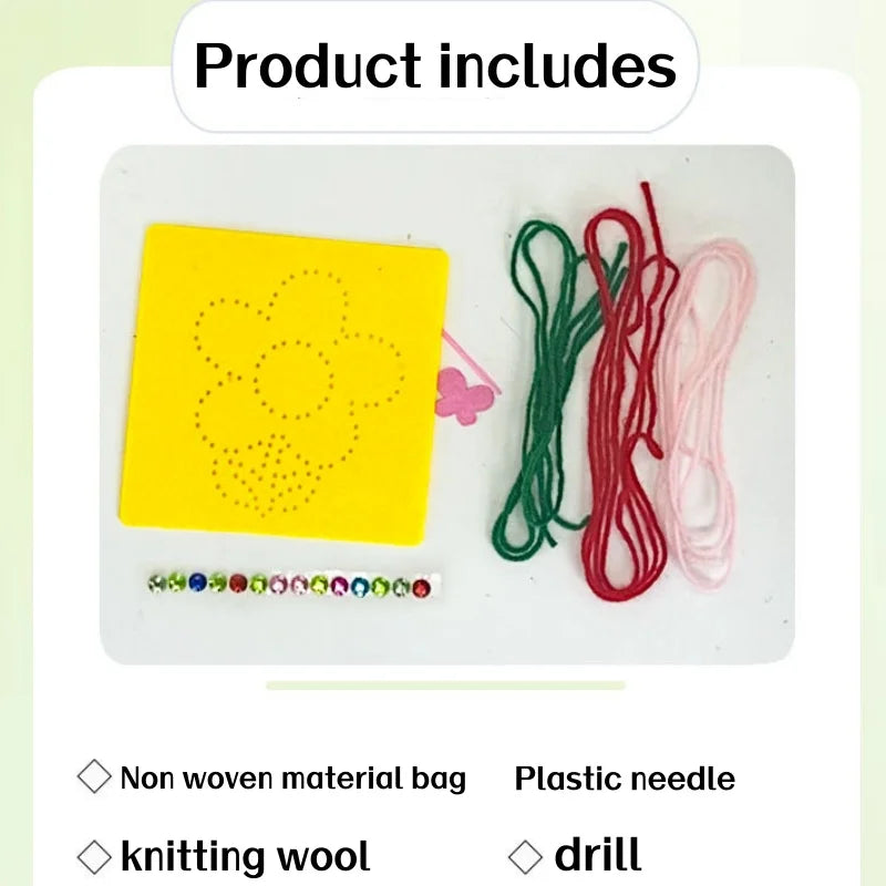 DIY Embroidery Kit for Kids