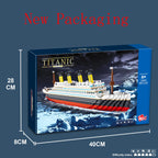 Titanic Building Blocks Cruise Ship Model Kit