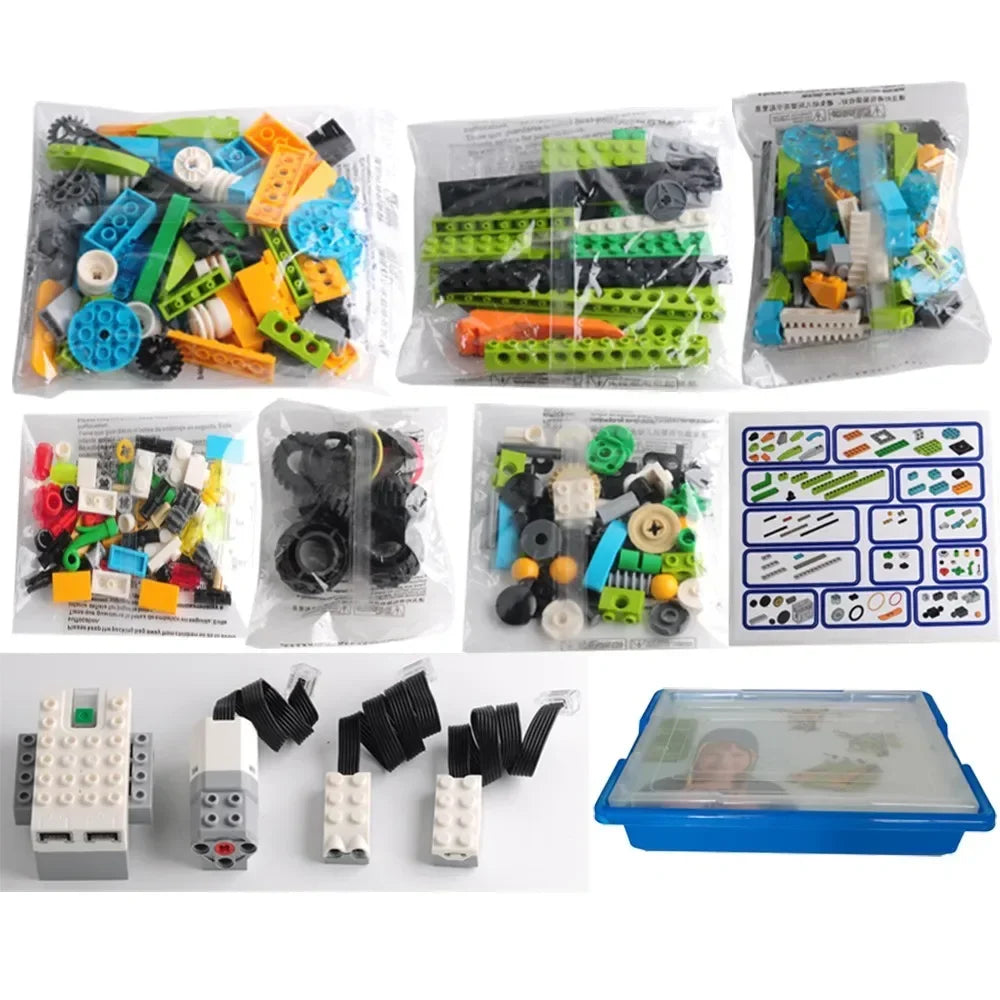 Educational Building Blocks Kit with Electronic Sensors