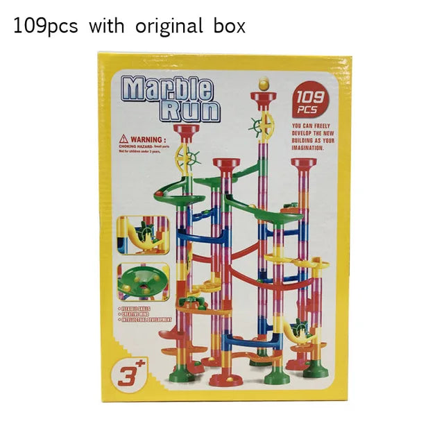 Marble Run Building Blocks Set
