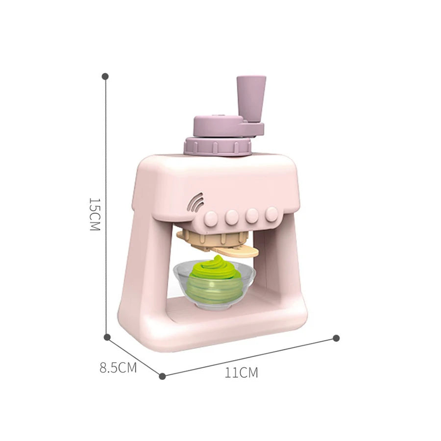 Color Clay Noodle Machine DIY Set