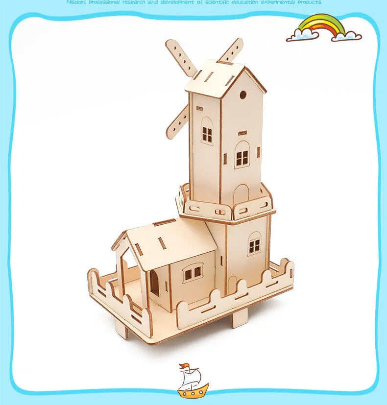 DIY Electric Windmill STEM Kit