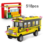 Bus City UK Building Blocks Set