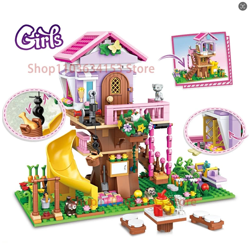 Tree House Blocks Set