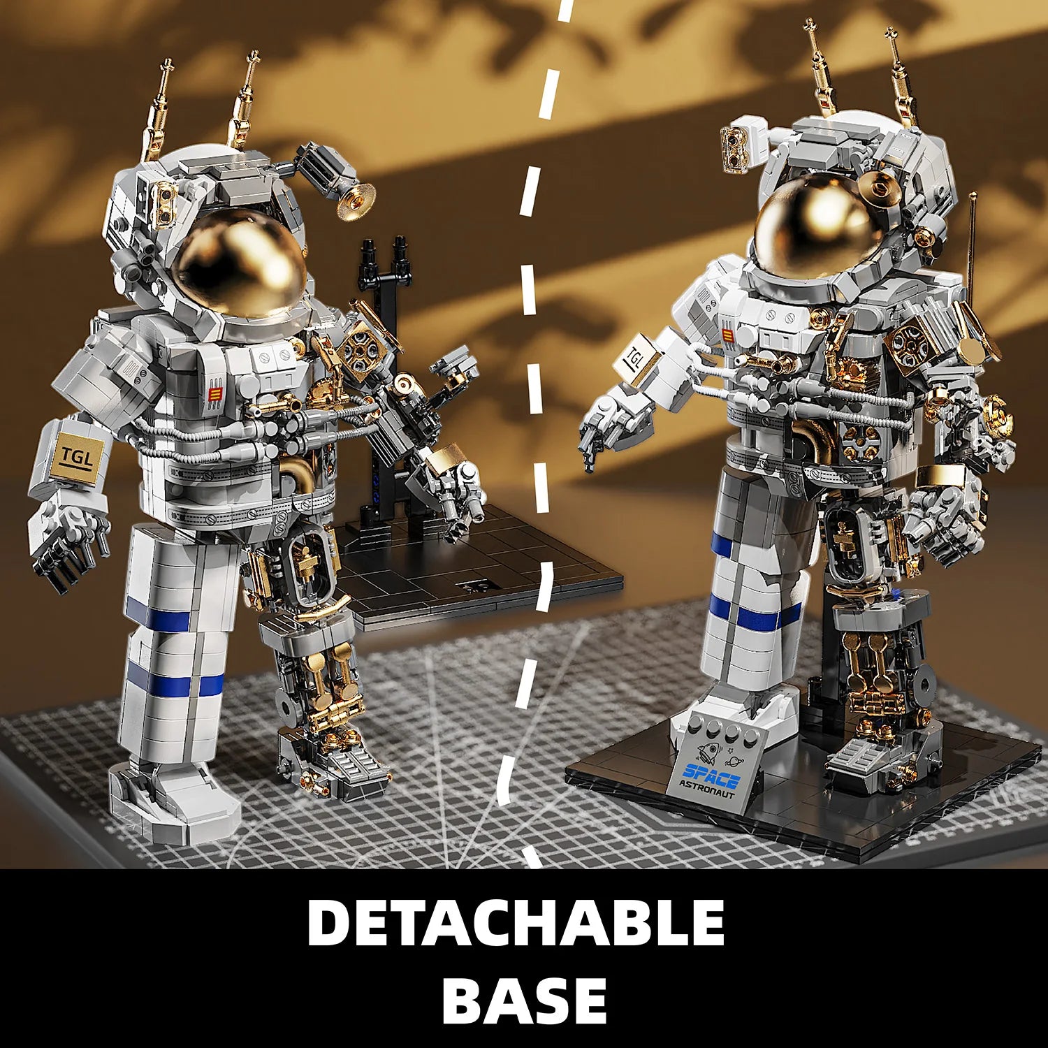 Astronaut Model Building Blocks