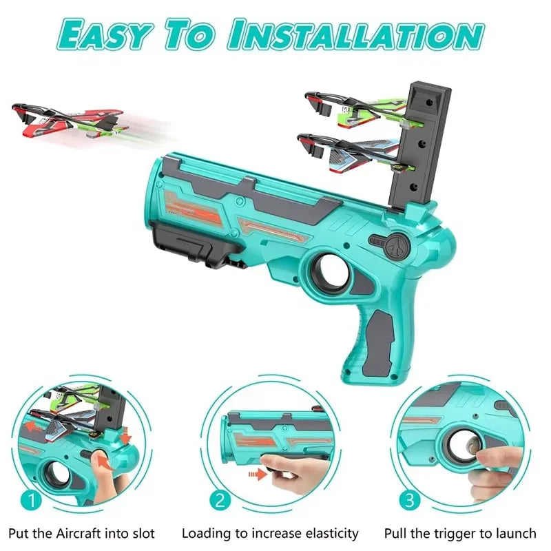 Children’s Ejection Aircraft Shooting Game