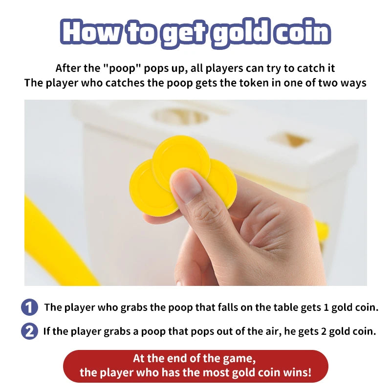 Funny Toilet Trick Toy Party Game