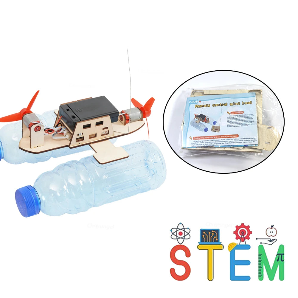 DIY Wooden Sailboat Model Kit