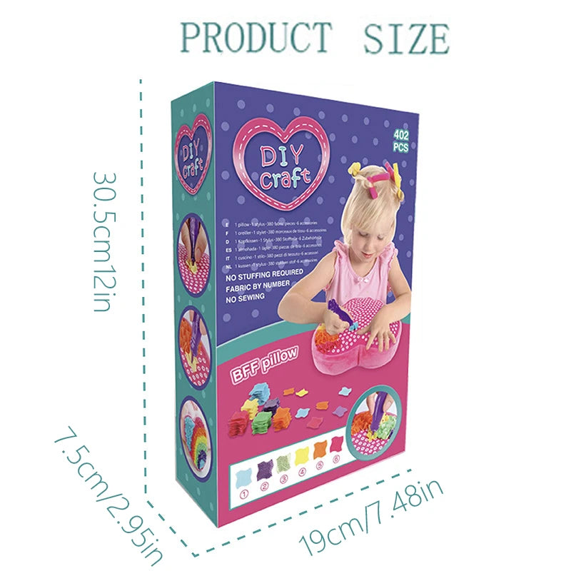 DIY Handmade Plush Pillow Kit