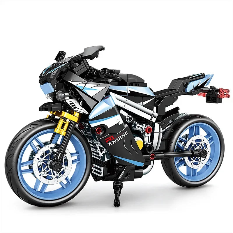 Racing MotorBike Building Blocks