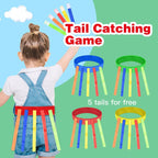 3pcs Children’s Outdoor Funny Game Toy Belt – Catching Tail Game