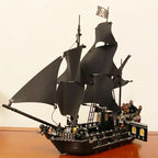 Caribbean Ship Revenge Warship – Black Pearl Building Block Set