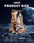 3D Wooden Space Shuttle Puzzle