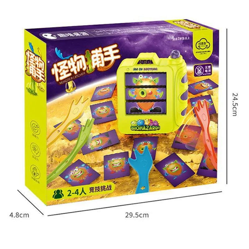 Strange Hand Hunting Monsters Card Toy Set