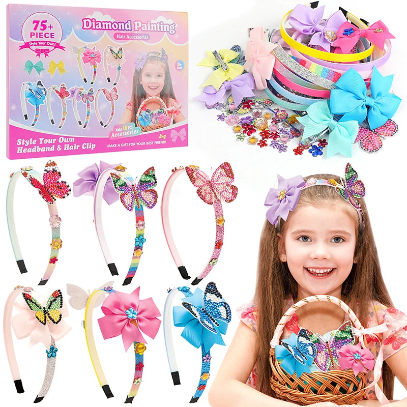 Hair Accessories DIY Headband Making Kit for Girls