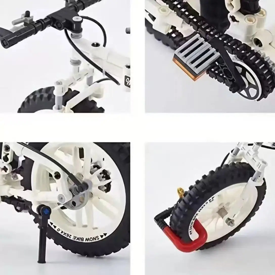 Mountain Bike Building Block Model
