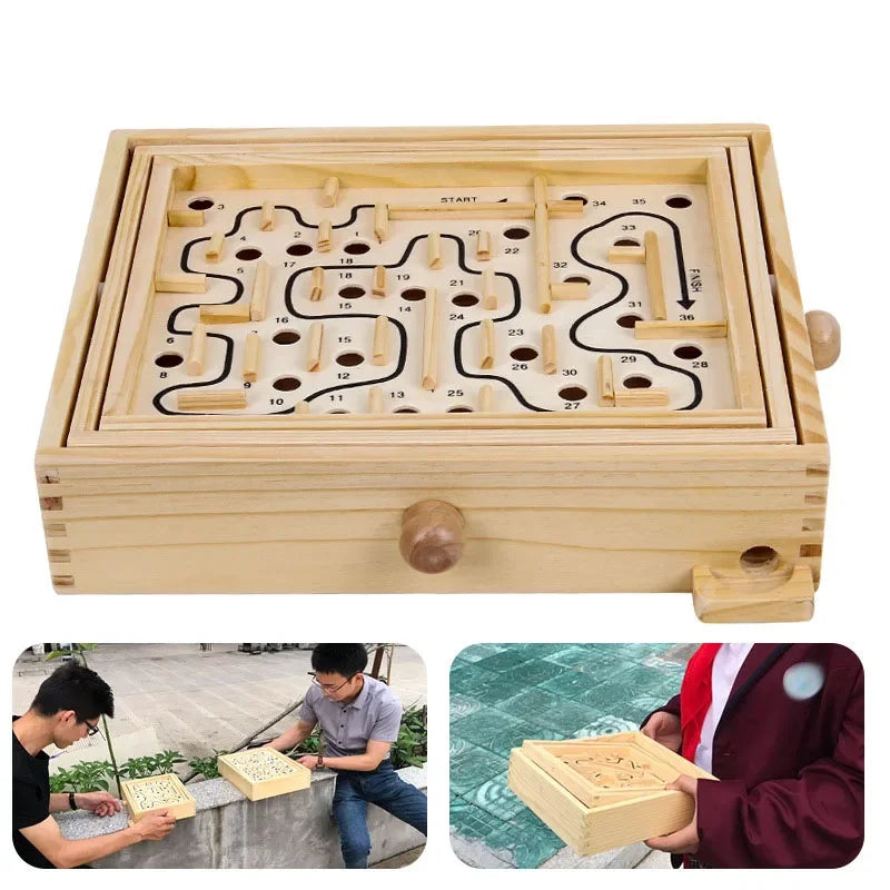 Labyrinth Intelligence Balance Ball Maze Game