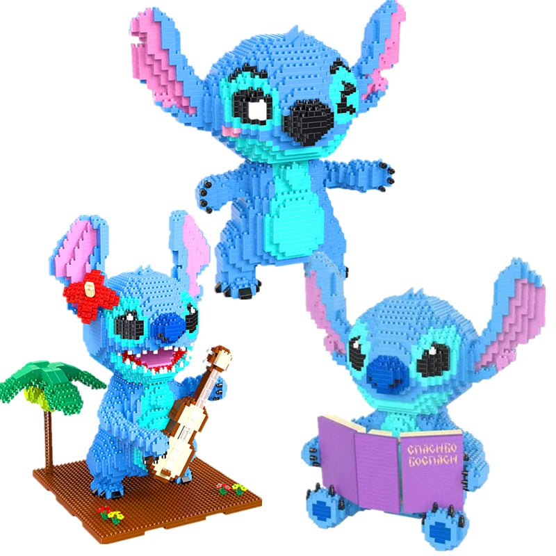 Diamond Micro-Particle Building Blocks – Stitch Guitar Book Model