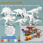 Unpainted DIY Dinosaur Painting Kit