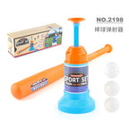 Adjustable Baseball Throwing Machine Combo Set