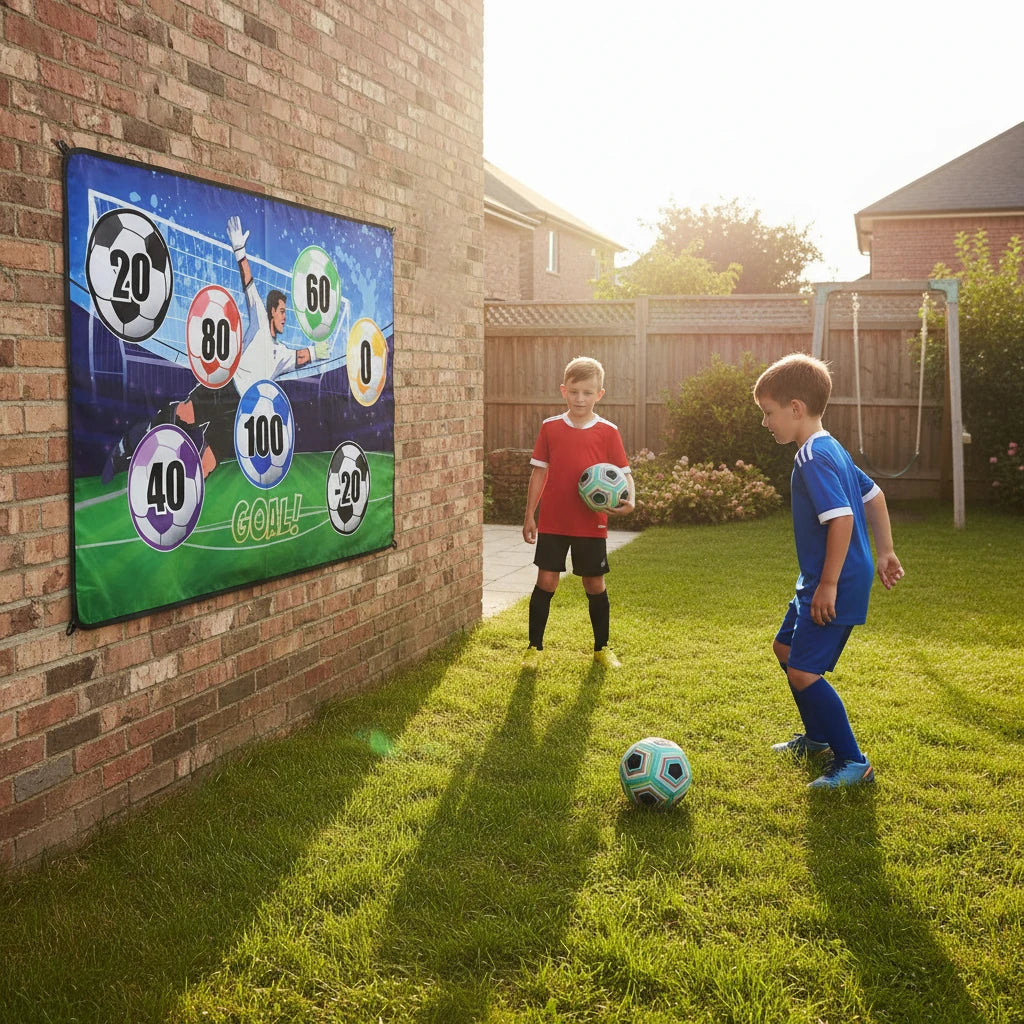 Soccer Game Mat Set – Indoor & Outdoor Multiplayer Football Training Toy