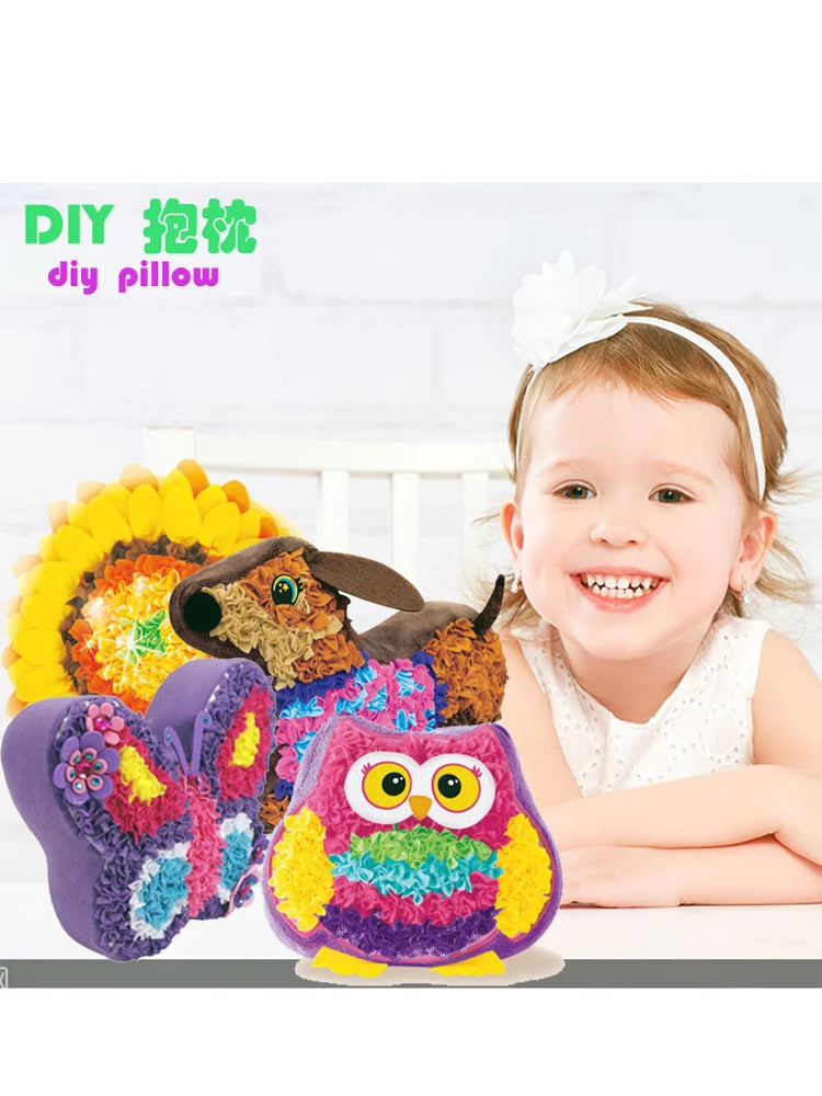 DIY Handmade Plush Pillow Kit